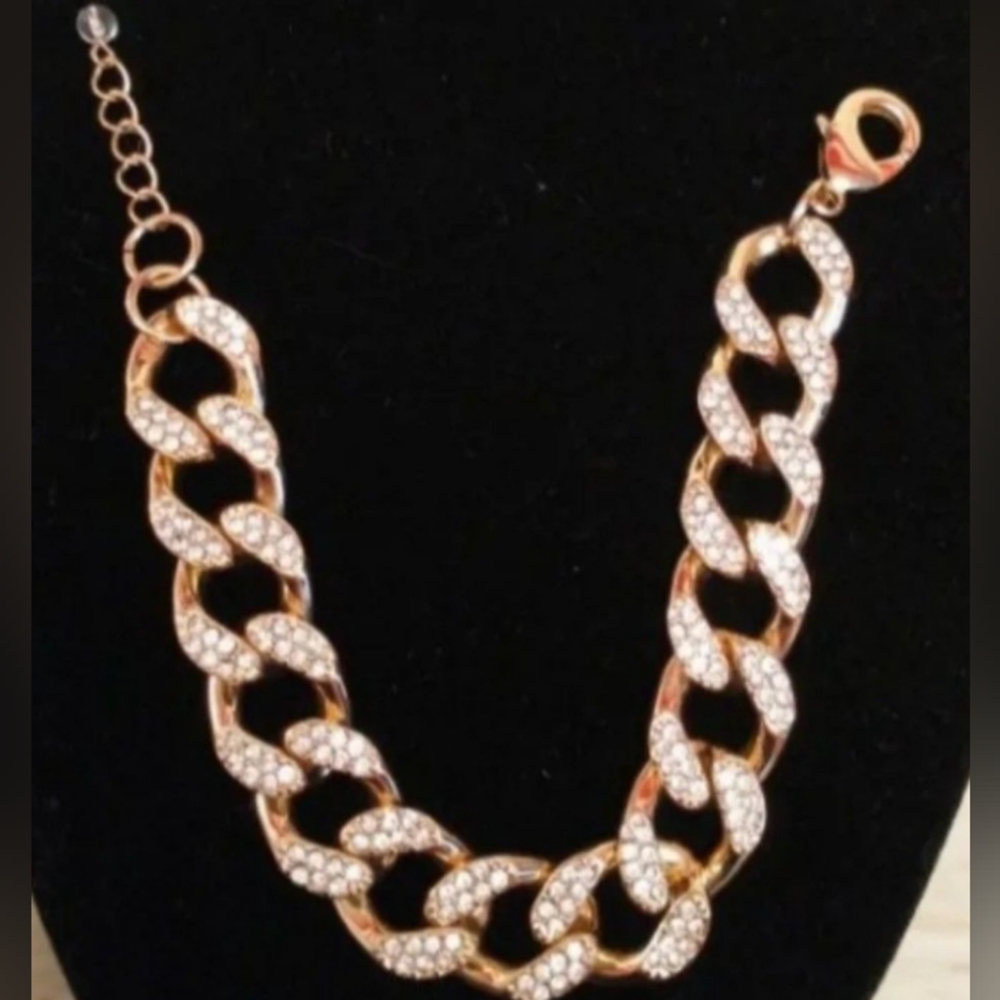 Bracelet Cuban gold plated